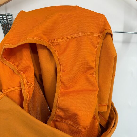 Lululemon Speed Up High-Rise Lined Shorts 4” in Orange, Size 4 - Picture 6 of 8